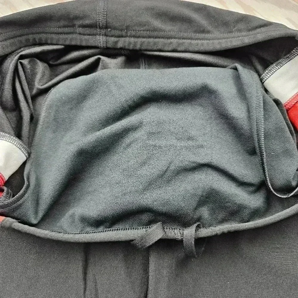 Mens Speedo Endurance Train III Tech Jammer Swim Trunks Black,Red &White Sz 36